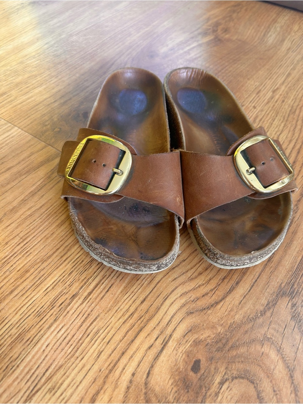 Women’s Birkenstocks Madrid big buckle size 38
